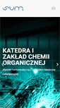 Mobile Screenshot of chemiaorganiczna.sum.edu.pl